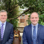 Rick Hyde (left) and Graeme Booth